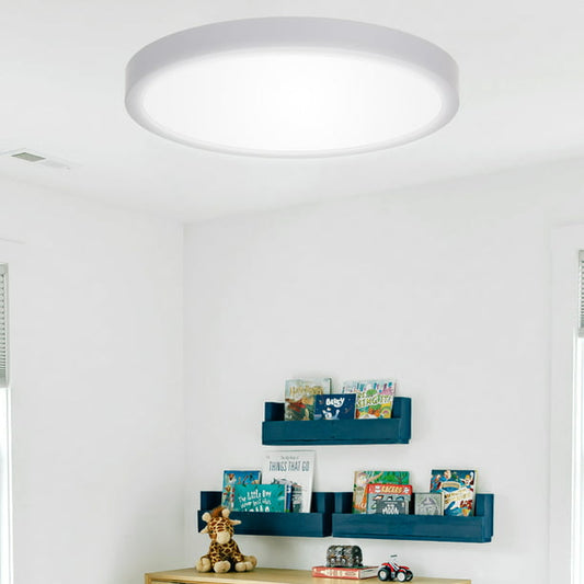 Dimmable LED Flush Mount, 28W 4000K LED Ceiling Light Fixtures, Round White Light for Bedroom Kitchen Bathroom Hallway