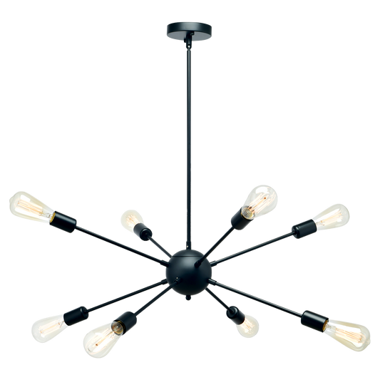 8 Light Chandelier By Room Country Chandelier, Adjustable Height Multiple Styles
