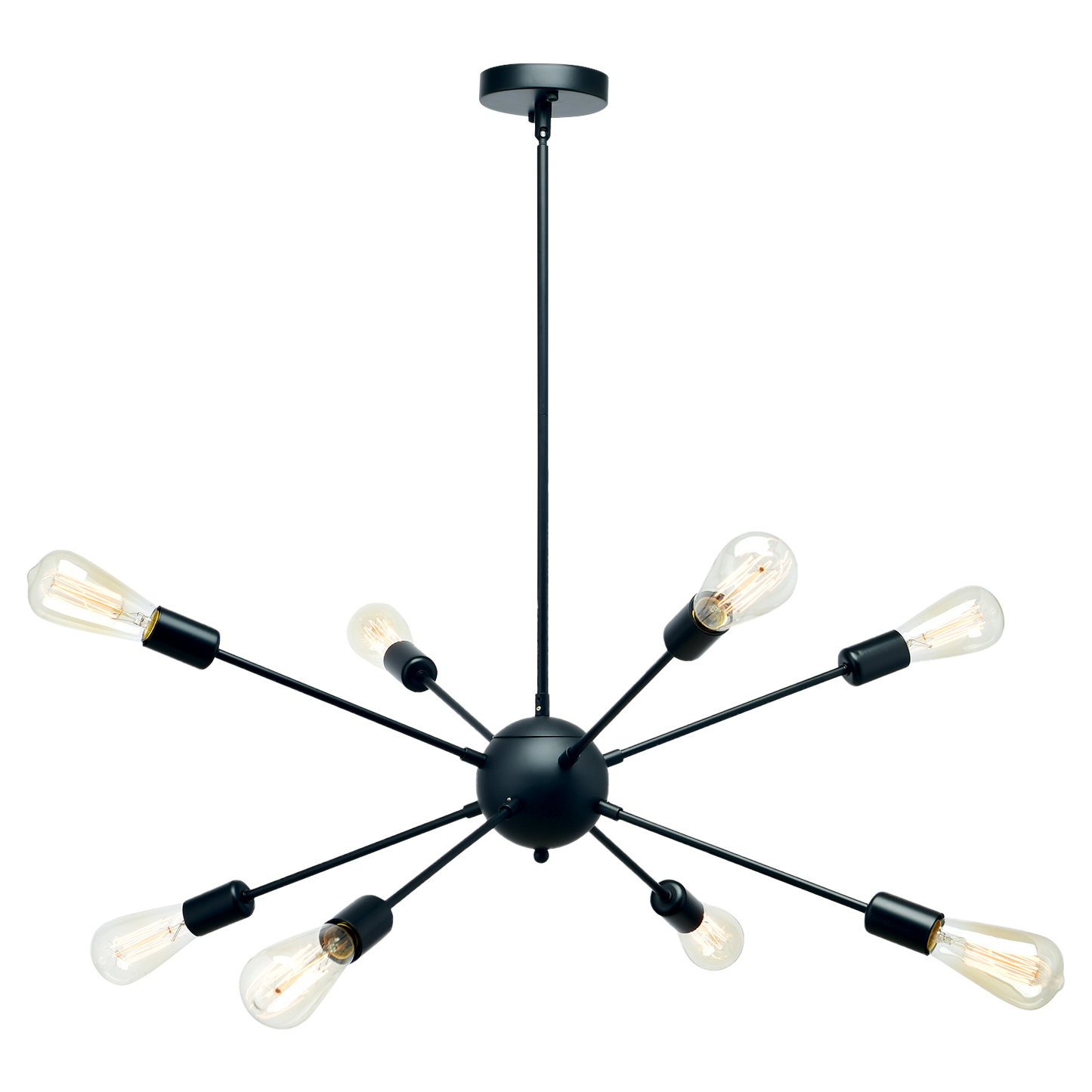 8 Light Chandelier By Room Country Chandelier, Adjustable Height Multiple Styles